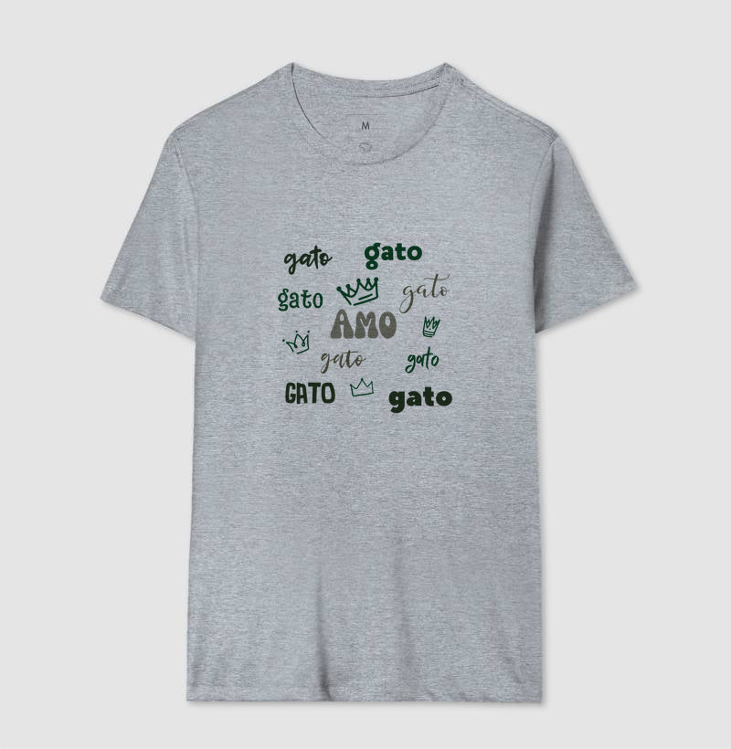 Camiseta Gato Rei