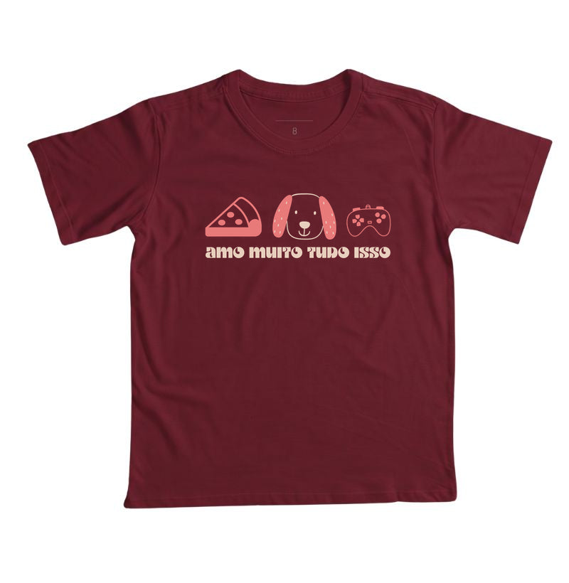 Camiseta Amo Muito Tudo Isso