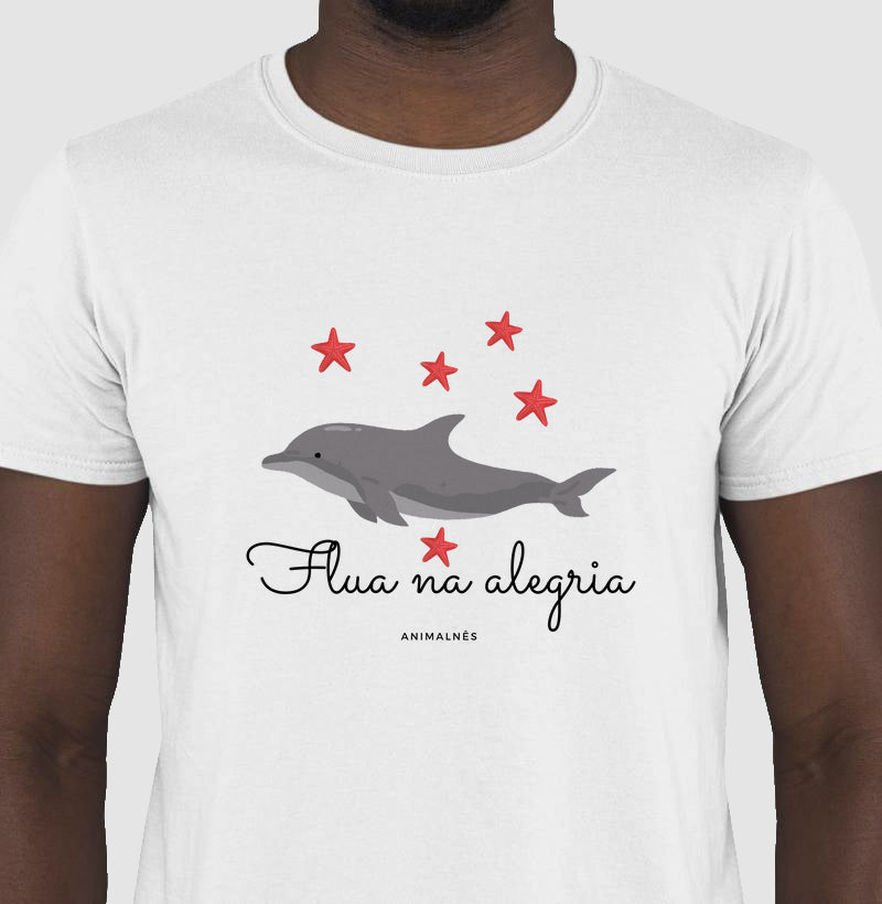 Camiseta Flua na alegria