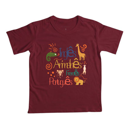 Camiseta Línguas