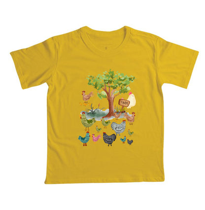 Camiseta Galinhas na Fazenda