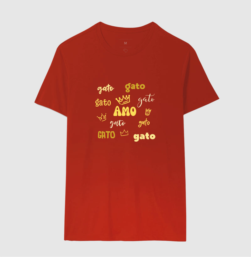 Camiseta Gato Rei