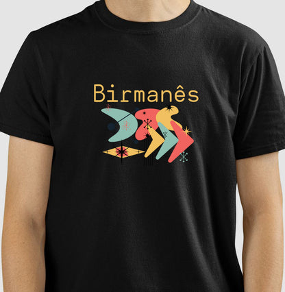 Camiseta Gato Birmanês