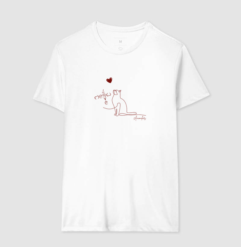 Camiseta Na Direção do Coração