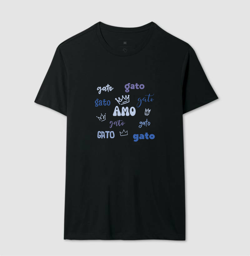 Camiseta Gato Rei