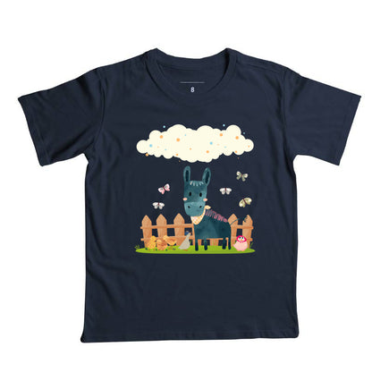 Camiseta Burrinho Feliz