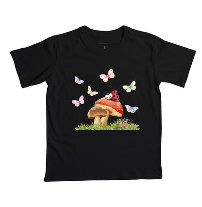 Camiseta Borboletas e Joaninha