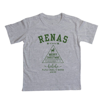 Camiseta Renas de Natal
