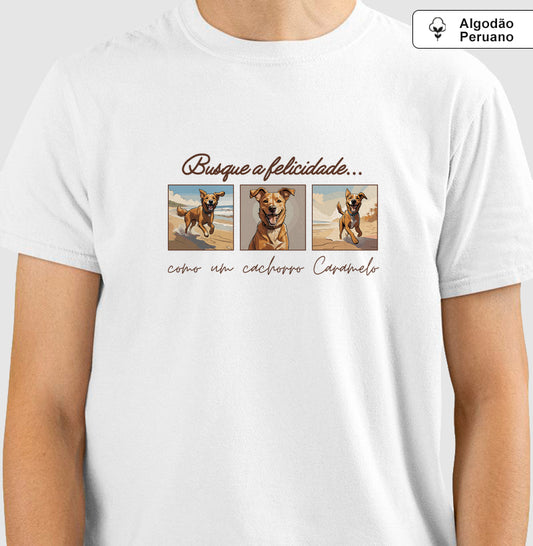 Camiseta Busque a felicidade