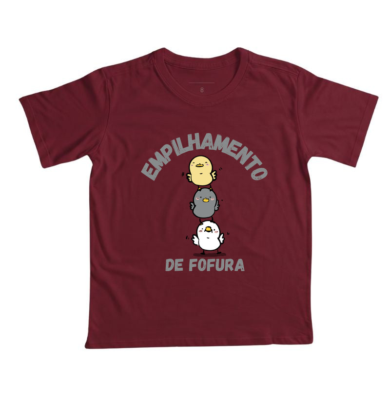 Camiseta Empilhamento de Fofura