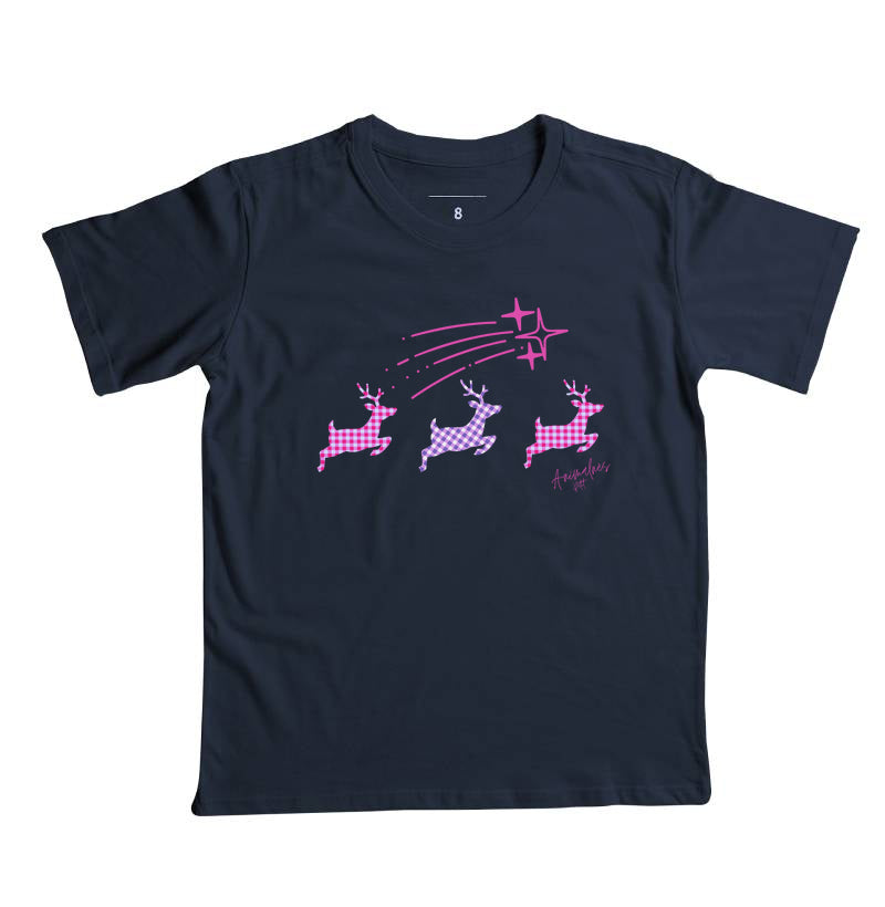 Camiseta Renas Festivas