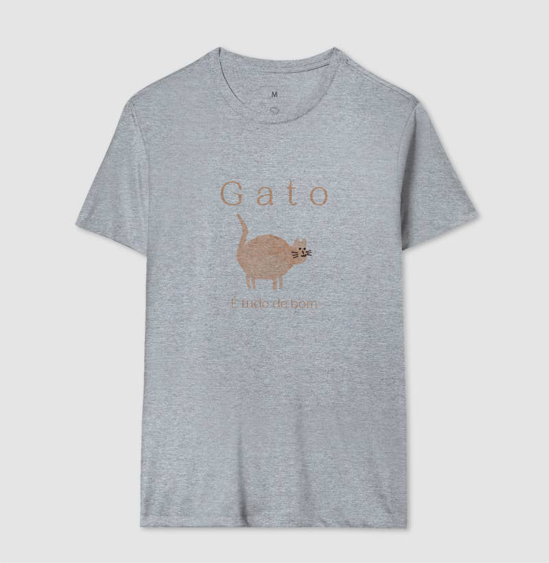 Camiseta Gato é Tudo de Bom
