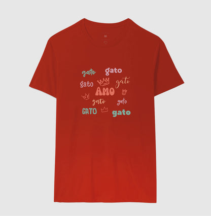Camiseta Gato Rei