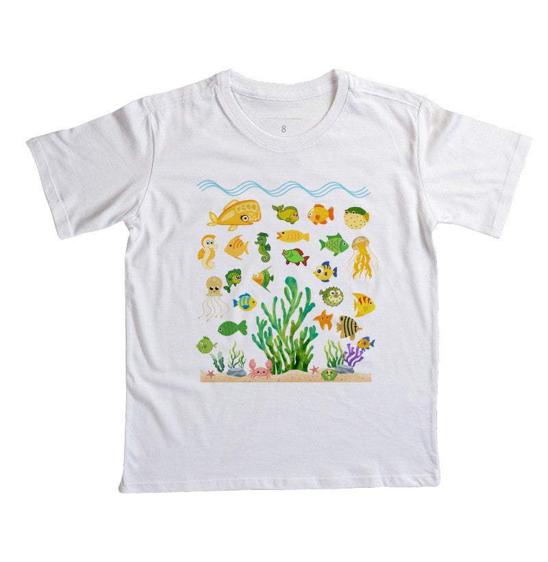Camiseta Fundo do mar II