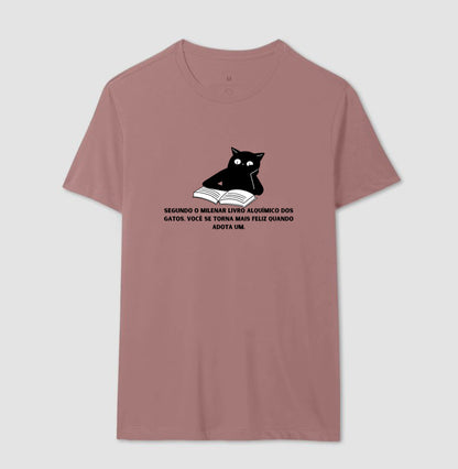 Camiseta O Livro Alquímico dos Gatos