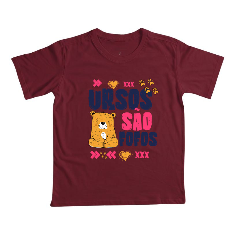 Camiseta Ursos São Fofos