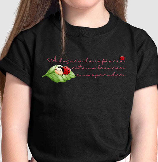 Camiseta Doçura da infância