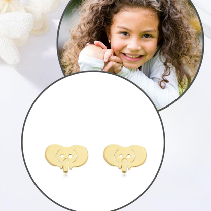 Brincos Infantis Elefantinhos