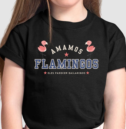 Camiseta Amamos Flamingos
