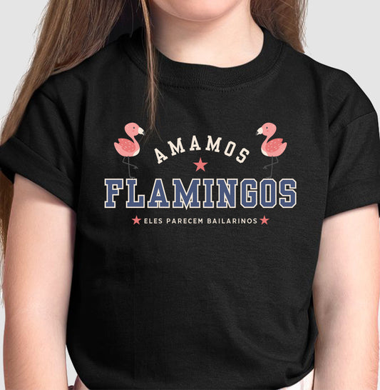 Camiseta Amamos Flamingos