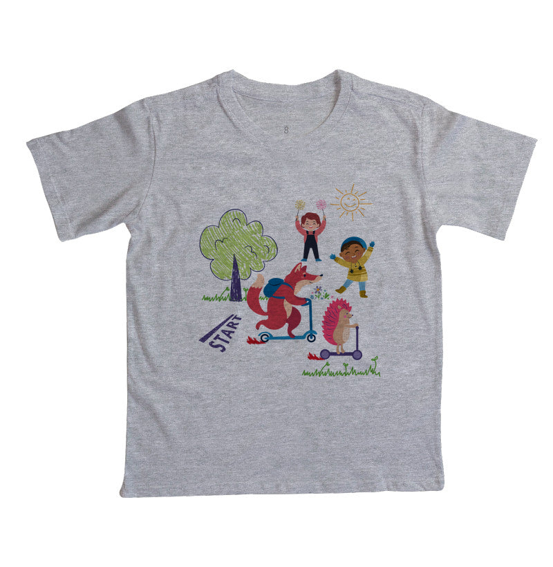 Camiseta Start com os amigos