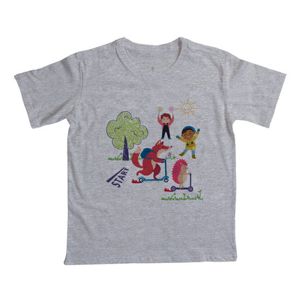 Camiseta Start com os amigos