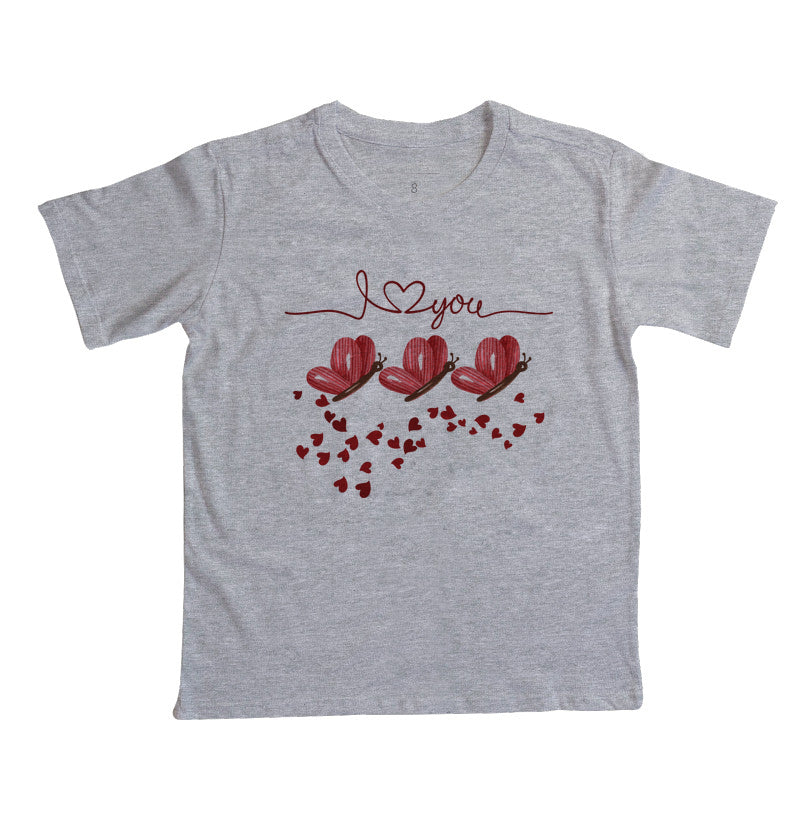 Camiseta Borboletas vermelhas