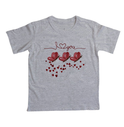 Camiseta Borboletas vermelhas