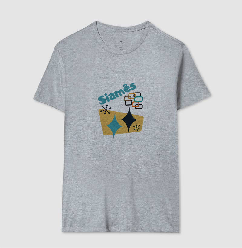 Camiseta Gato Siamês