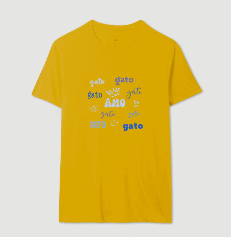 Camiseta Gato Rei