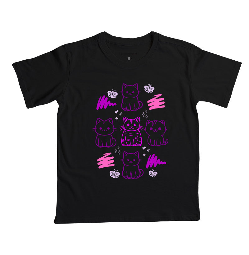 Camiseta Gatos