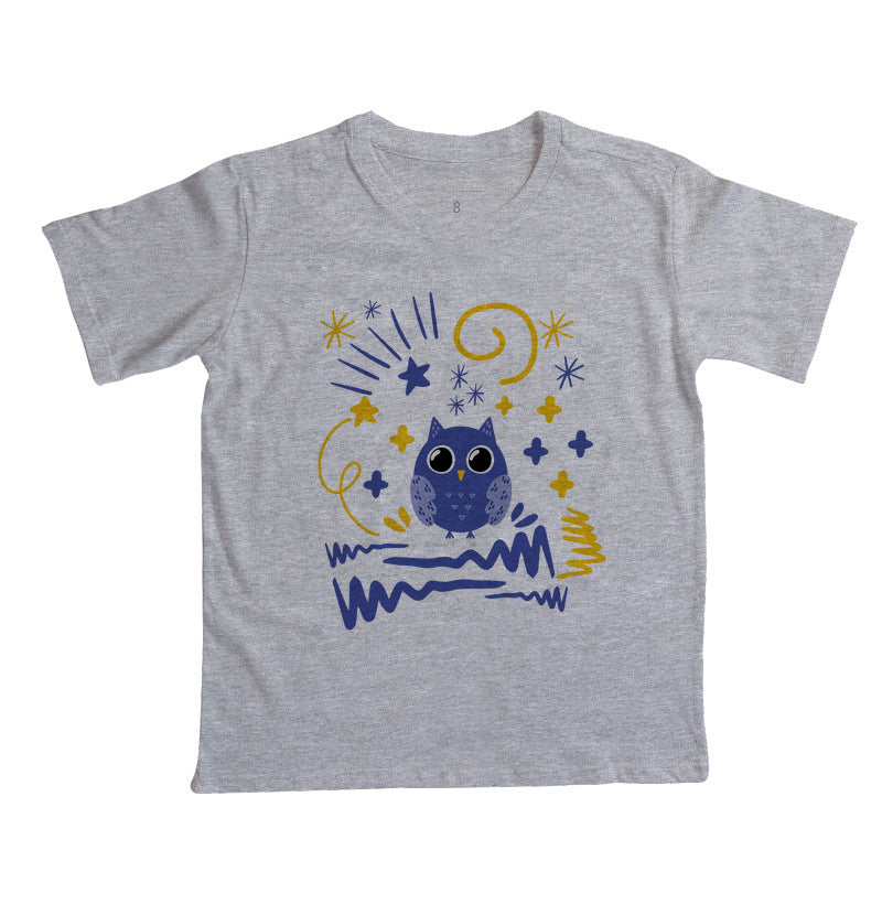 Camiseta Na vibração da corujinha