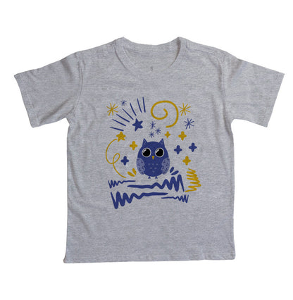 Camiseta Na vibração da corujinha