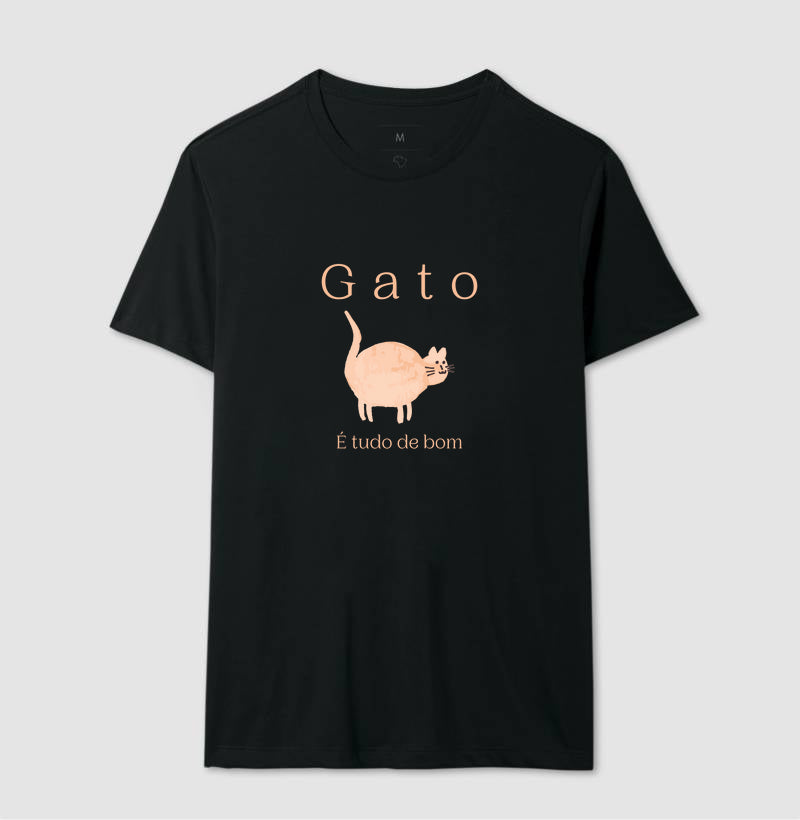 Camiseta Gato é Tudo de Bom