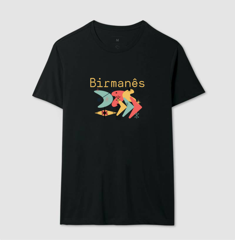 Camiseta Gato Birmanês
