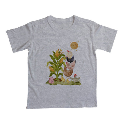 Camiseta no milharal