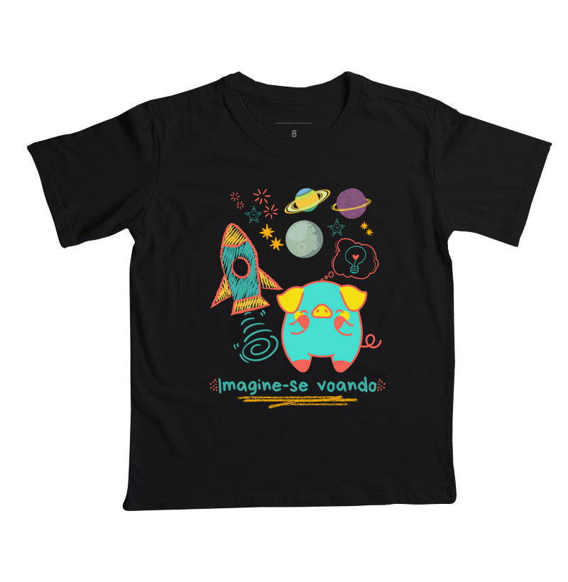 Camiseta Imagine-se Voando