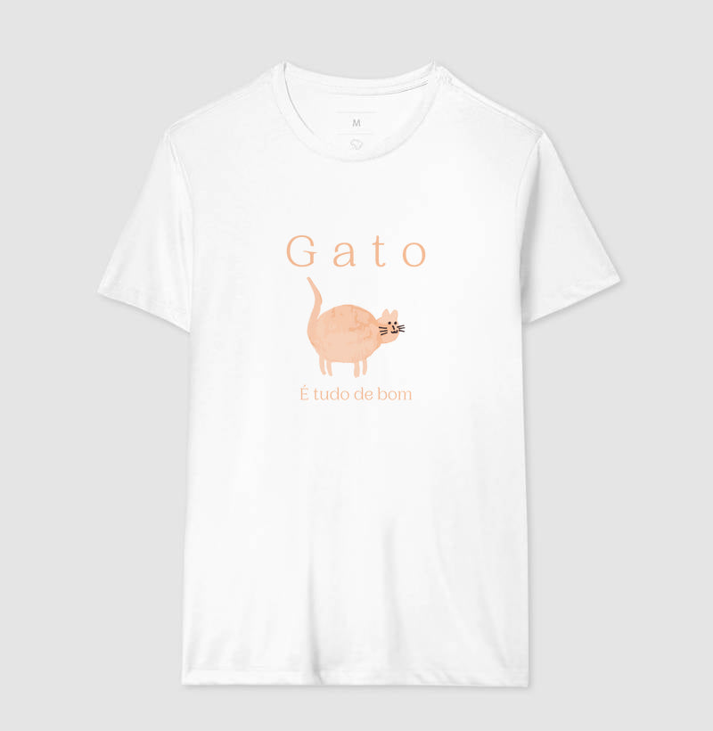 Camiseta Gato é Tudo de Bom