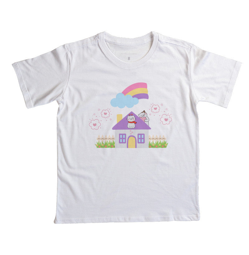 Camiseta Amor que sobe no telhado