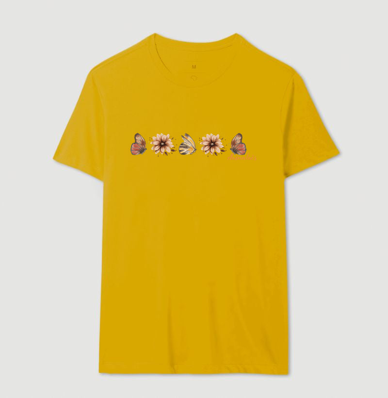 Camiseta Borboletas & Flores