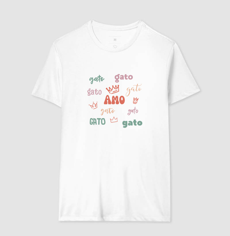 Camiseta Gato Rei