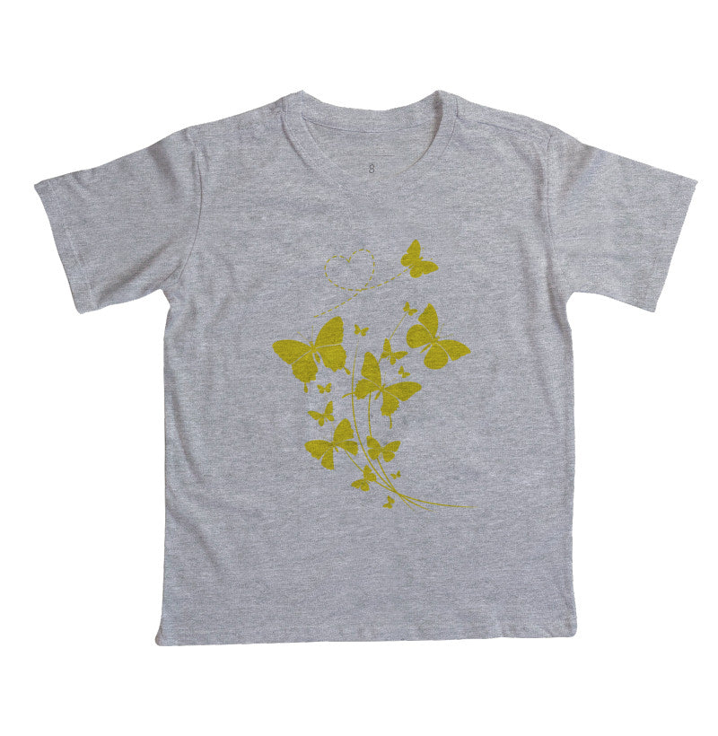 Camiseta Borboletas amarelas