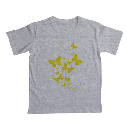Camiseta Borboletas amarelas