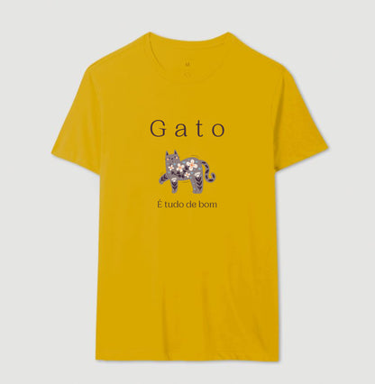 Camiseta Gato é Tudo de Bom