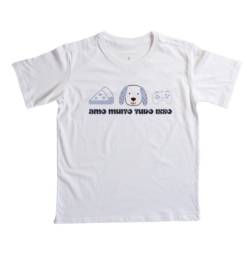 Camiseta Amo muito tudo isso