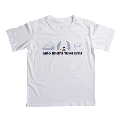Camiseta Amo muito tudo isso