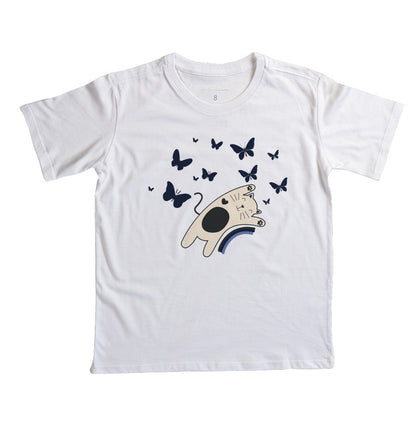 Camiseta  Na onda das borboletas