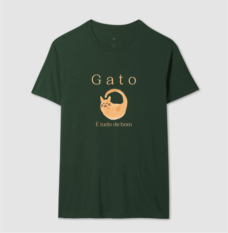 Camiseta Gato é Bom Demais