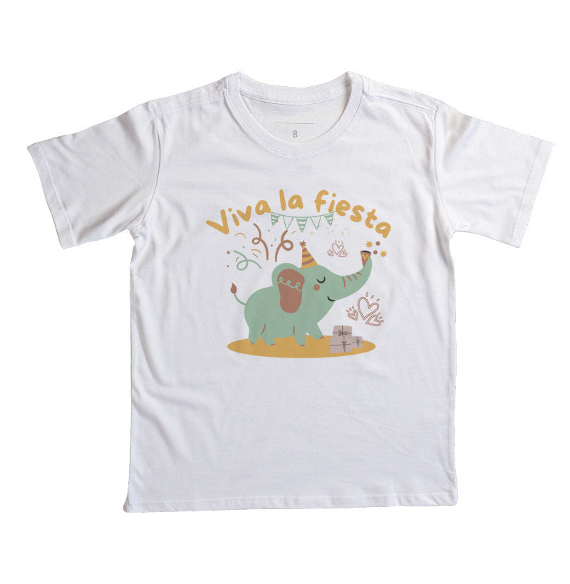 Camiseta Elefante Festivo