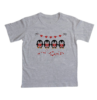 Camiseta Pinguins amorosos